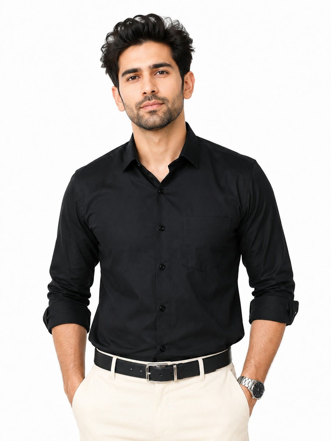 Black Formal Shirt – STC Fashion
