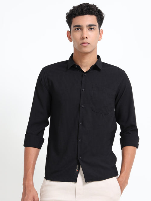 Black Slim Shirt – STC Fashion