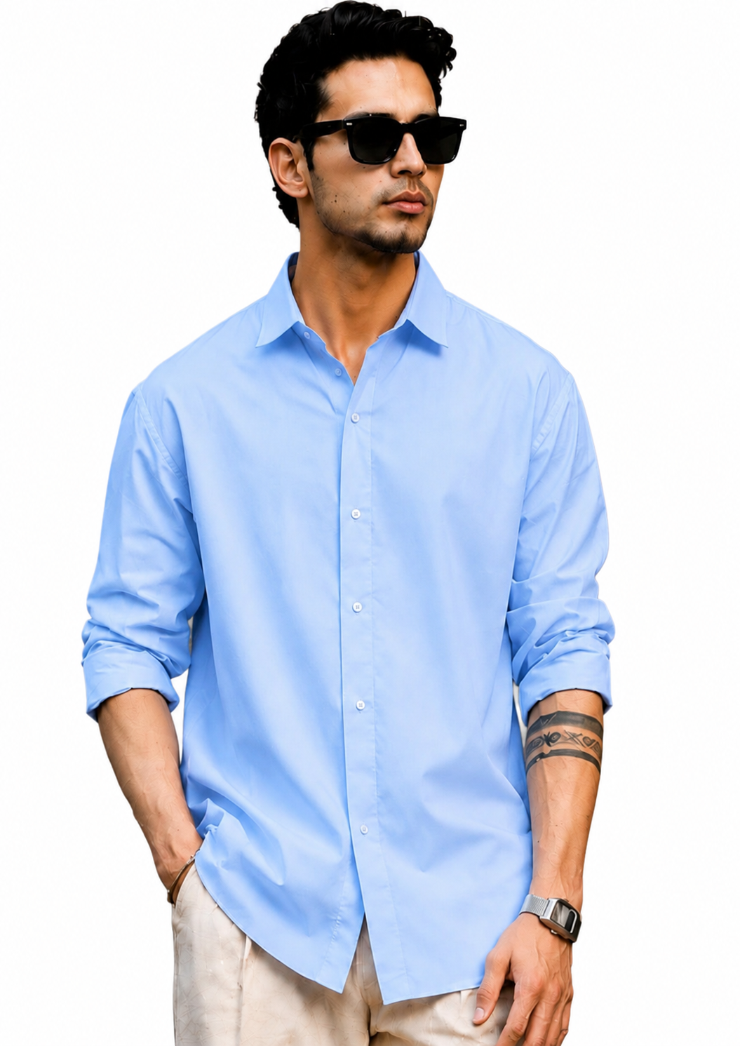 Blue Casual Shirt – STC Fashion