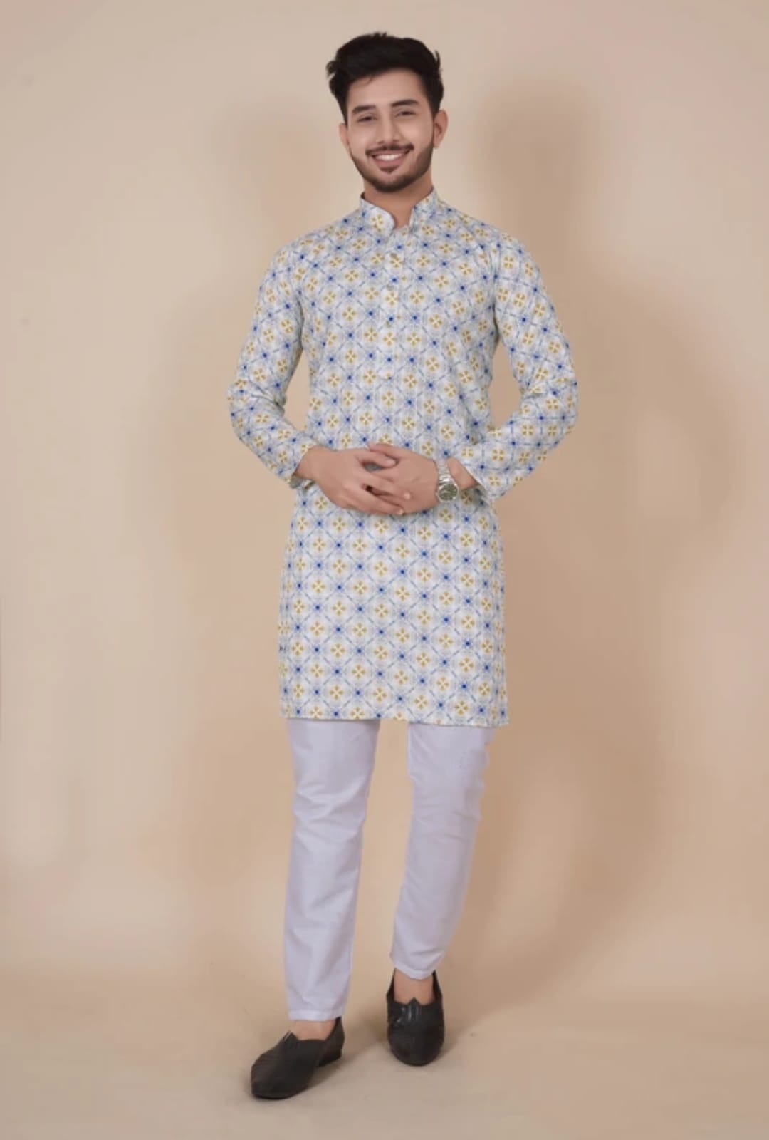 Festive Print Kurta – STC Fashion