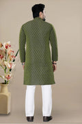 Green Print Kurta – STC Fashion