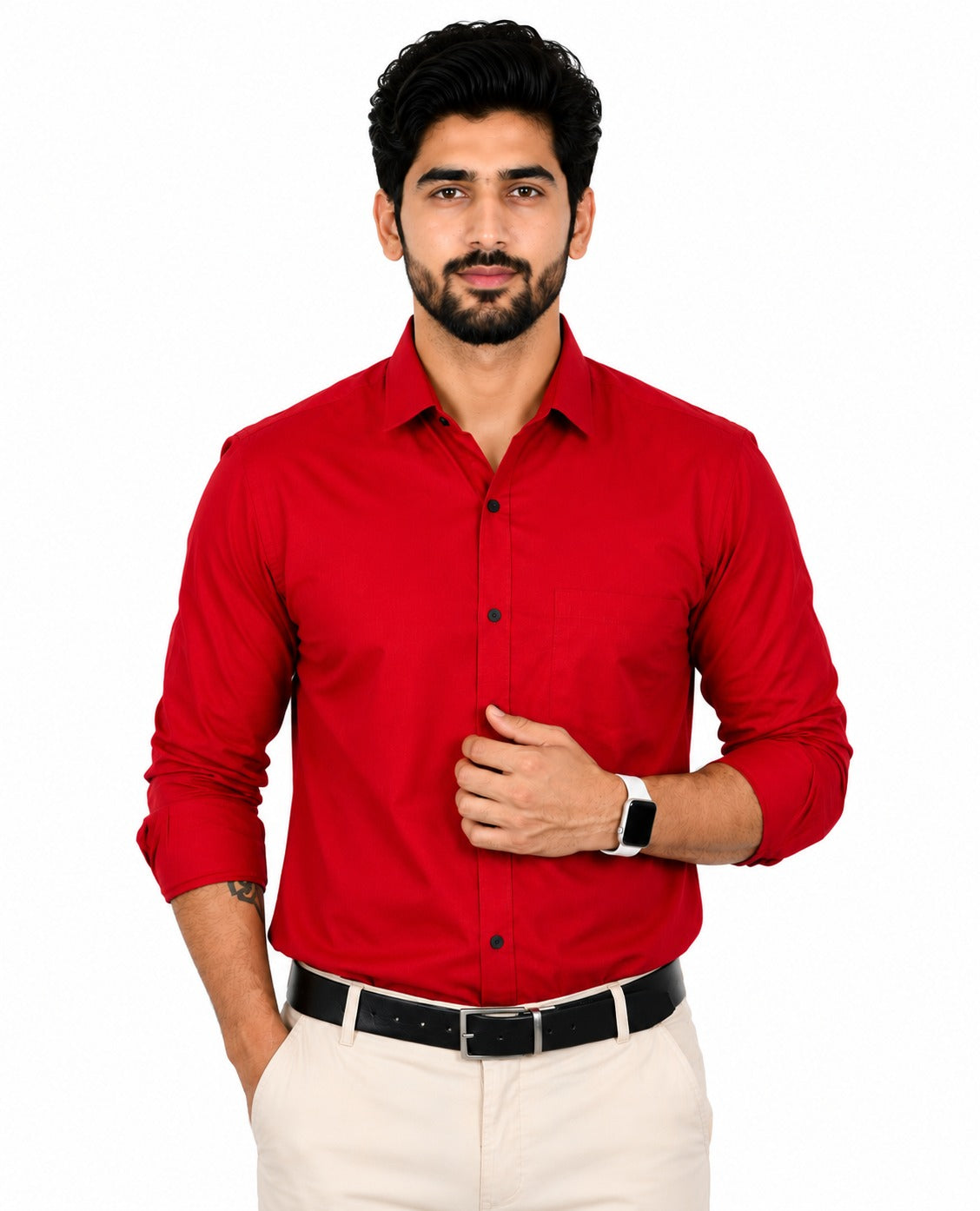 Red Formal Shirt – STC Fashion