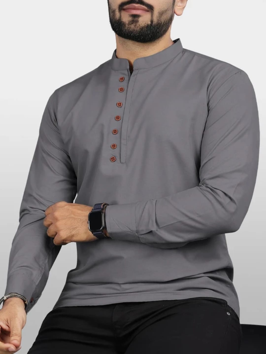 Sky Short Kurta – STC Fashion